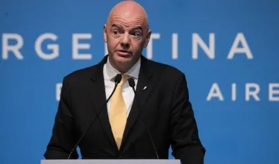 El presidente de la FIFA, Gianni Infantino.
