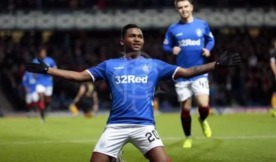 Alfredo Morelos, jugador colombiano en Rangers.