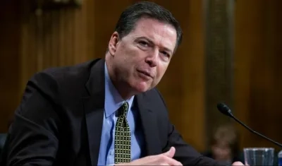 El exdirector del FBI, James Comey 