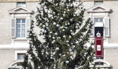 El Pontífice inauguró una campaña navideña impulsada por la fundación pontificia "Ayuda a la Iglesia Necesitada" (ACN).