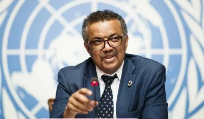Adhanom Ghebreyesus, director de la OMS.