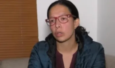 Alejandra Montes, hija de Juan Carlos Montes.