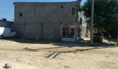 En este sector de Bello Horizonte de Soledad, en la calle 57C con 5C, ocurrieron los hechos.