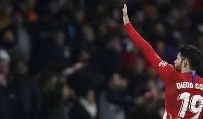 Diego Costa, delantero brasileño. 