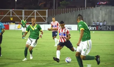 Germán Gutiérrez, lateral de Junior. 