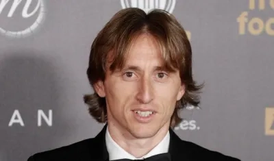 Luka Modric, jugador del Real Madrid. 