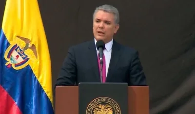 El Presidente Iván Duque ante la SIC.