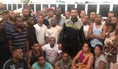 Los 59 colombianos están detenidos desde hace más de dos años.