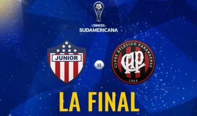 Junior y Atlético Paranaense. 