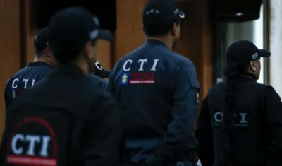 Las capturas fueron realizadas por agentes del CTI de la Fiscalía.