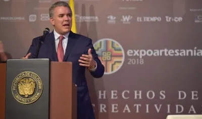 El Presidente de la República, Iván Duque.