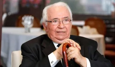 Belisario Betancur, expresidente colombiano.