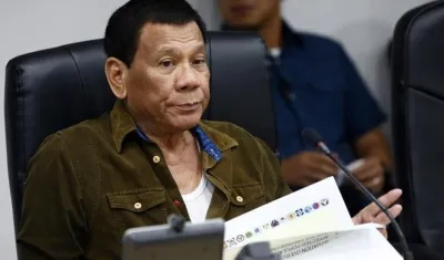 Rodrigo Duterte, presidente de Filipinas.