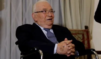 El expresidente colombiano Belisario Betancur