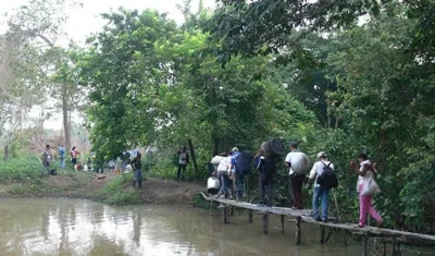 Aspecto de la hacienda 'Las Pavas'.