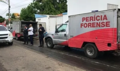 Foto tomada de Mundoemfoco que muestra la escena del crimen en Brasil.