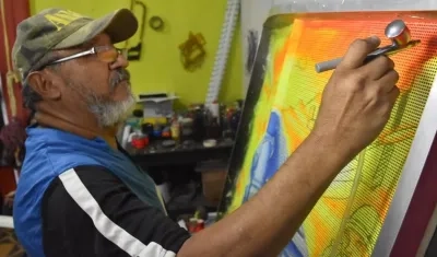 Armando Ibañez, más conocido como 'Santana' y el 'Raúl Reyes' del Carnaval.