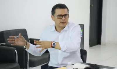 Armando De la Hoz, Secretario de Salud del Atlántico.