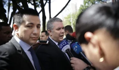 Presidente Iván Duque.