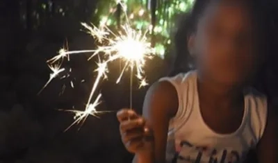 Los niños son los más expuestos a situaciones de intoxicación con pólvora.