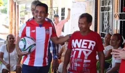 Pedro Lemus, precandidato a la Gobernación del Atlántico.