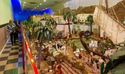 Pesebre español de 20.000 piezas