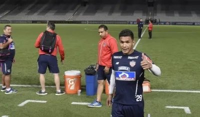 Teófilo Gutiérrez, delantero de Junior. 