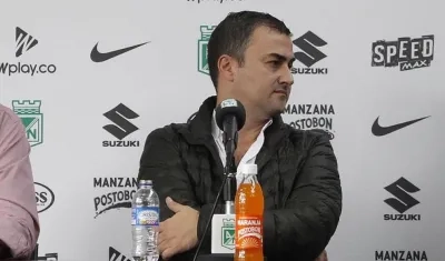 Juan David Pérez, presidente de Atlético Nacional.