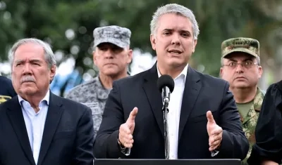 El Presidente de la República, Iván Duque. 