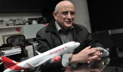 Germán Efromovich, presidente de la Junta Directiva de Avianca Holdings.