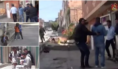 Los delincuentes operaban en la localidad Rafael Uribe Uribe.