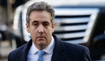 El exabogado personal del presidente de EE.UU., Michael Cohen.