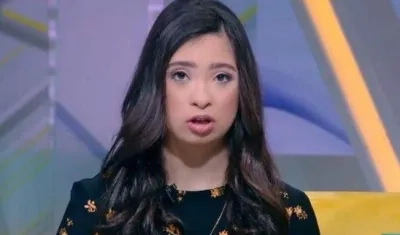 La presentadora Rahma Khaled.