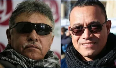 Benedicto de Jesús González (derecha) debe ser llamado en menos de 48 horas a ocupar curul de Santrich. 