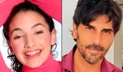 Thelma Fardín en su papel de Josefina en la serie y el actor acusado Juan Darthés.