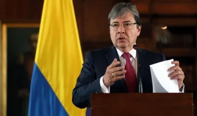 Carlos Holmes Trujillo García, canciller colombiano.