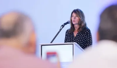 La Vicepresidenta de la República, Marta Lucía Ramírez