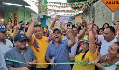 El Alcalde Alejandro Char.