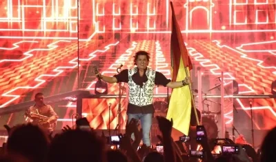El cantante Carlos Vives.