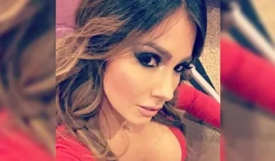 La actriz y modelo Esperanza Gómez.