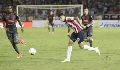 Luis Díaz, el goleador de Junior en la Liga Águila. 