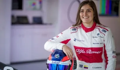 Tatiana Calderón, piloto colombiana.