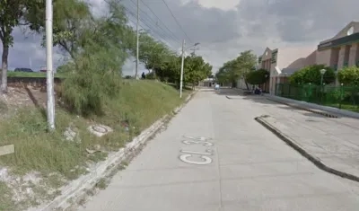 Lugar donde ocurrió el hecho.