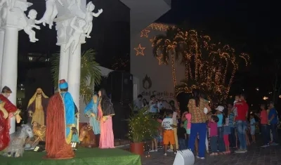 Novena Navideña en Gases del Caribe.