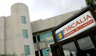 Sede de la Fiscalía en Bogotá.