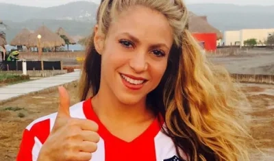 La cantante Shakira.