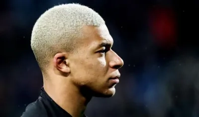 Kylian Mbappé, jugador francés. 