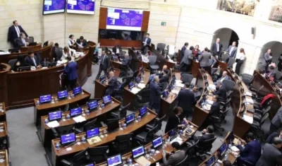 Plenaria del Senado.