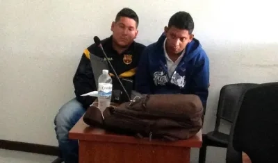 Dos de los capturados por el homicidio del productor audiovisual Angello Alzamora Córdoba.