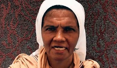 Gloria Cecilia Narváez, monja secuestrada hace un año.